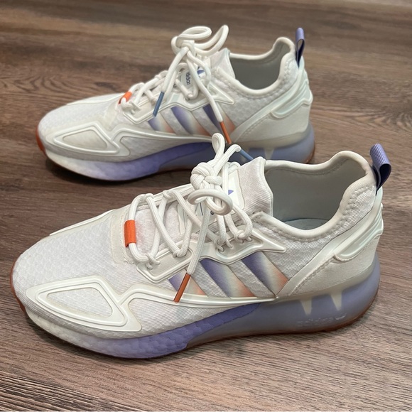 Adidas Wmns ZX 2K Boost 'Gradient Purple' sneakers Size 6 1/2 - Picture 3 of 10
